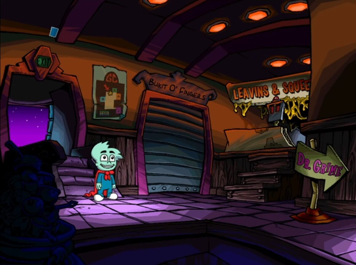 Pajama Sam 4 Life is Rough When You Lose Your Stuff - геймплей игры Windows